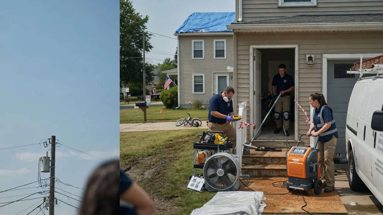 Water Damage Repair in Bowie, TX near me